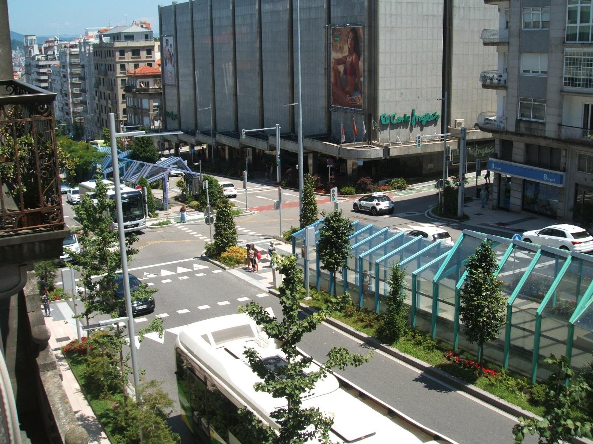 Piso Gran Via Vigo Appartement Buitenkant foto